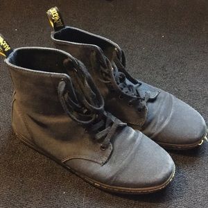 Suede Dr. Marten Hightop Boots